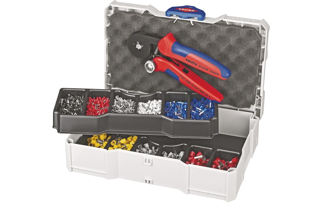 Knipex Assortiment de sertissage 97 90 09 9 pièces