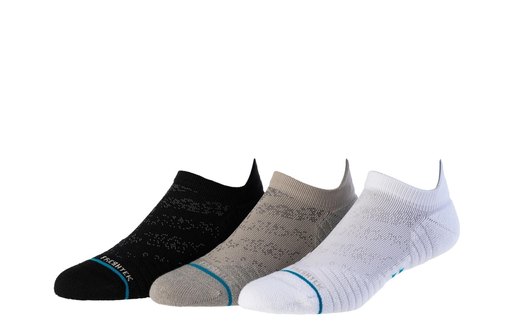 STANCE Chaussettes Run Light Tab Multi Lot de 3