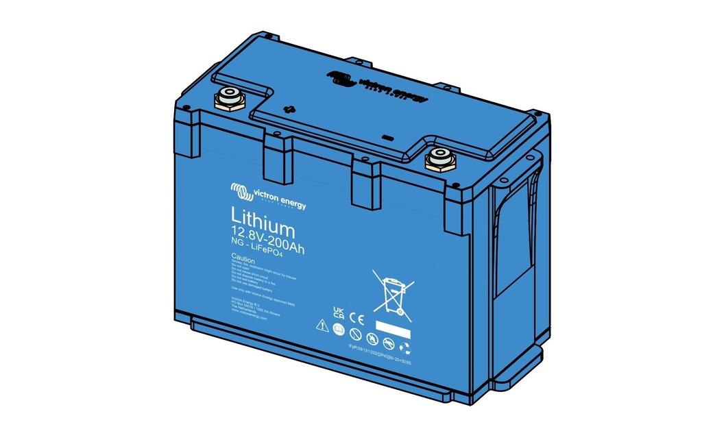 Victron Batterie LiFePO4 12.8 V 200Ah NG