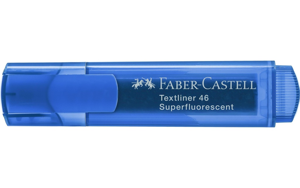 FABER-CASTELL Marqueur lumineux 46 bleu