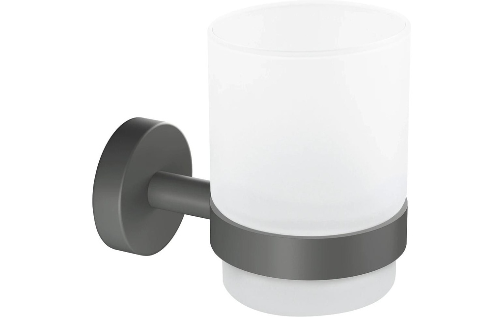tesa Moon Grey Porte-gobelet à dents sans perçage