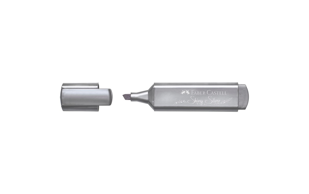 FABER-CASTELL Marqueur texte 46 métal.argent