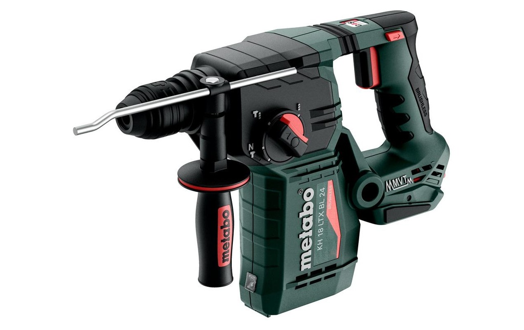 Metabo Marteau de forage et de burinage KH 18 LTX BL 24, 18 V, Solo