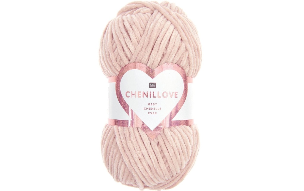 Rico Design Laine Chenillove 100 g, rose sombre