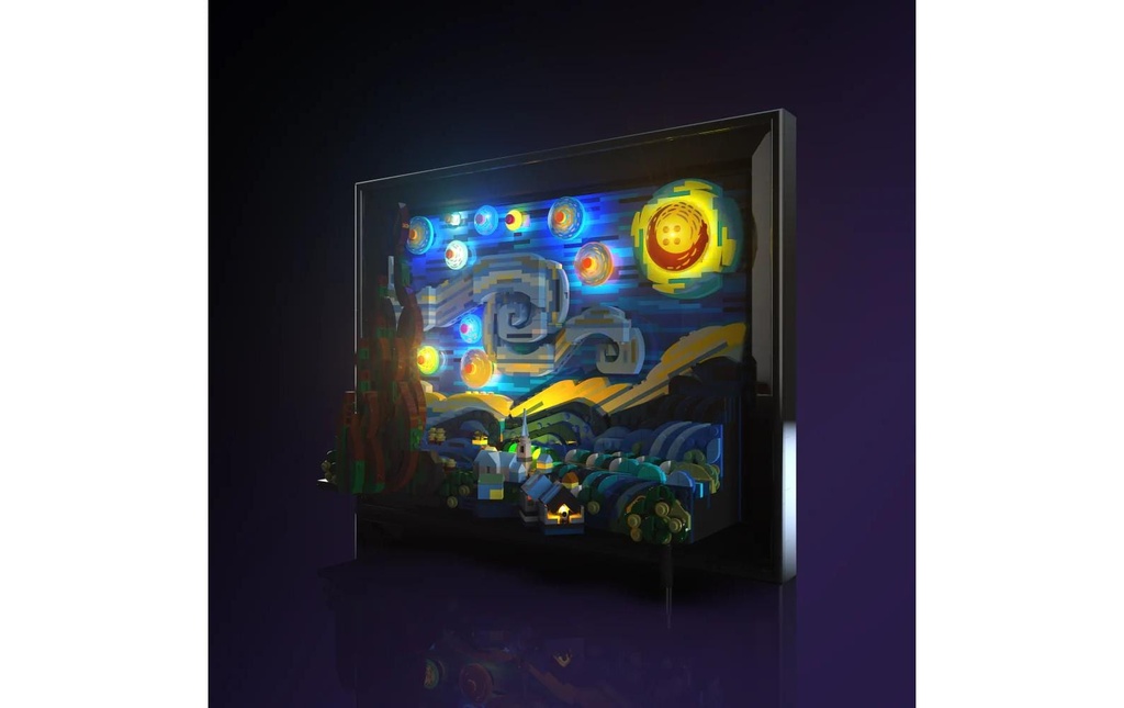 Light My Bricks Lumières-LED pour LEGO® Vincent van Gogh 21333