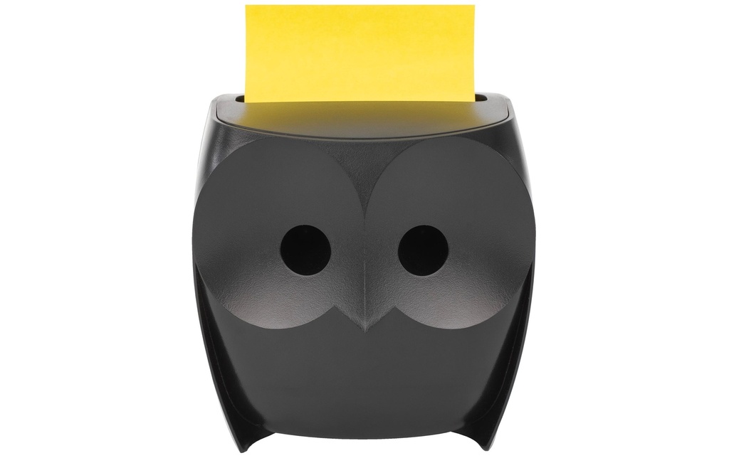 Post-it Distributeur à feuillets adhésif 3M Z-Notes Chouette Noir