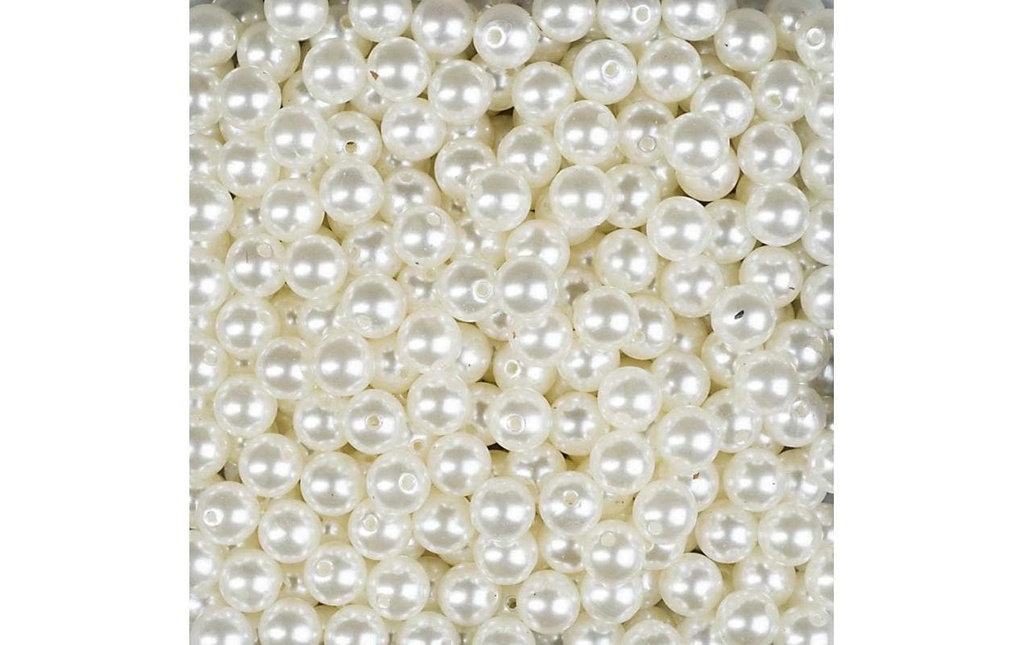 Ambiance Perles en plastique Nacré