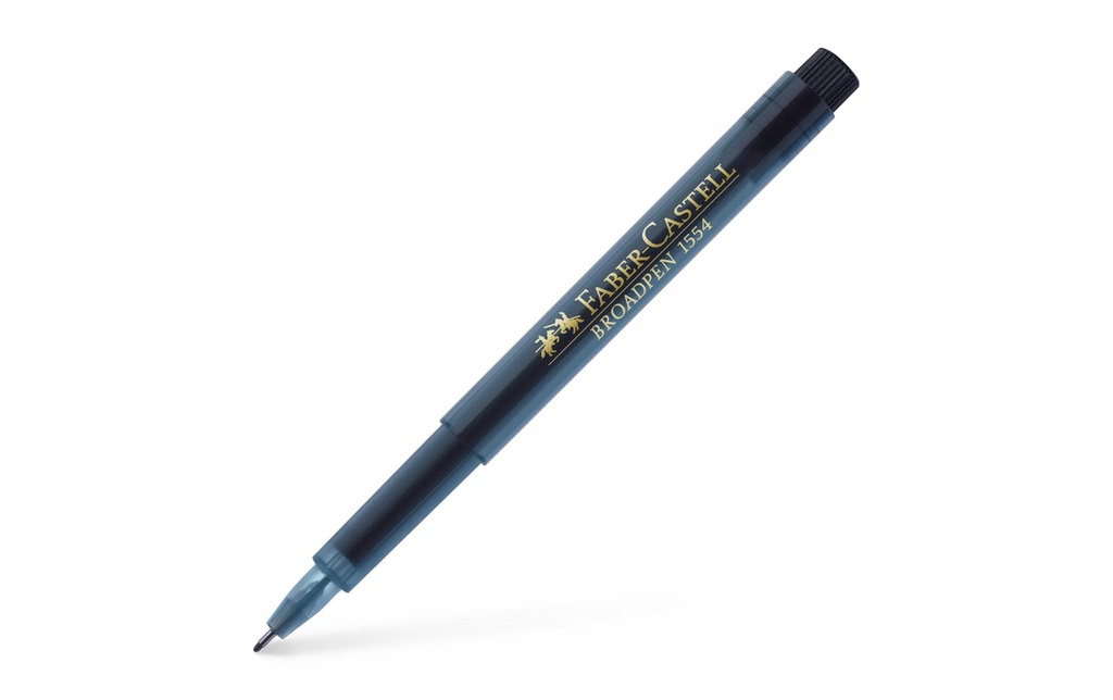 FABER-CASTELL Fineliner BROADPEN 1554 noir