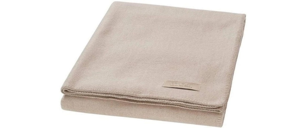 PROFLAX Couverture Fleece 160 x 200 cm, sable