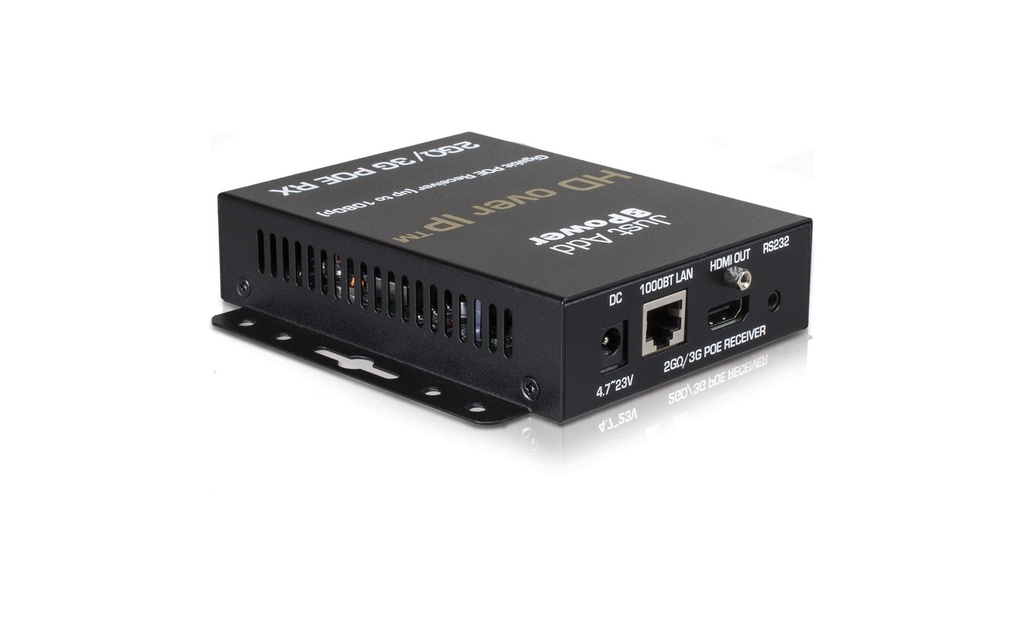 JUSTADDPOWER Récepteur IP VBS-HDIP-505POE HDMI, PoE, 2K