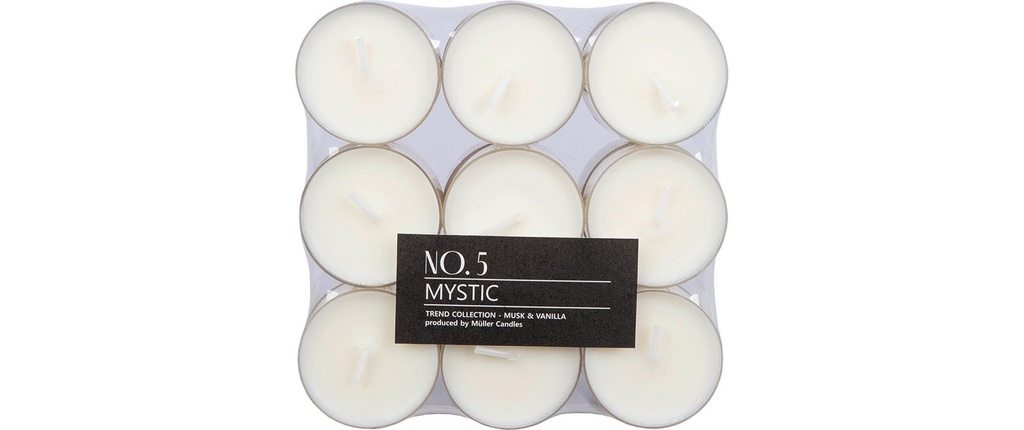 müller Kerzen Bougie chauffe-plat Mystic 18 pièces