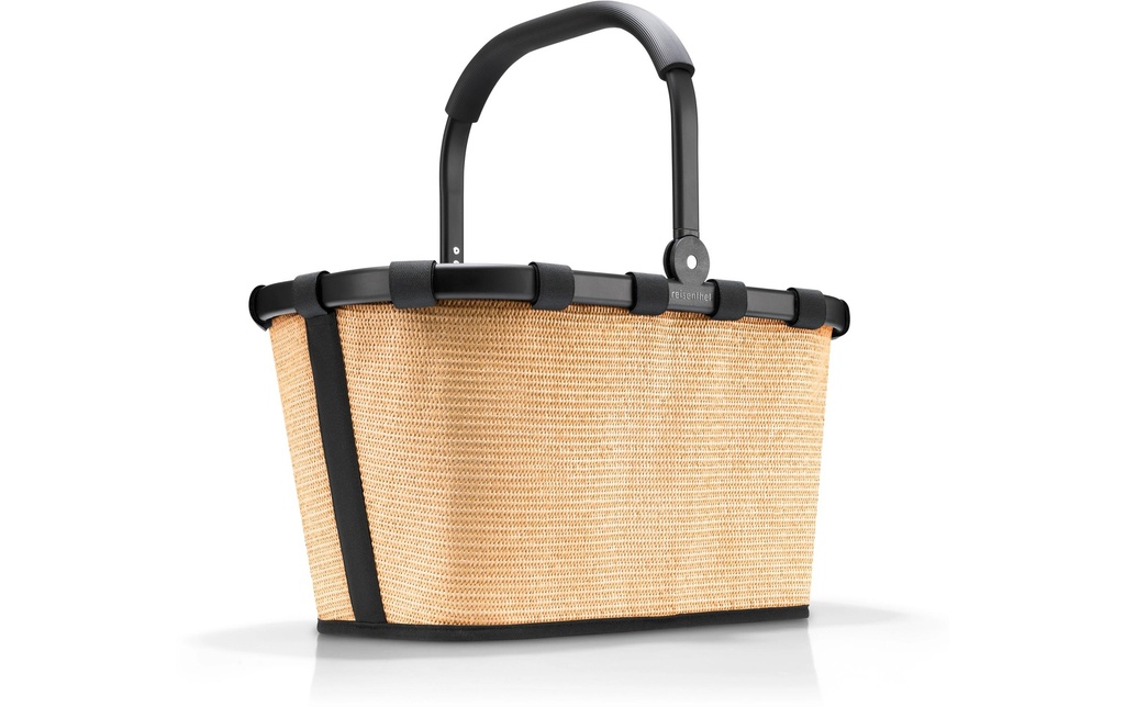 Reisenthel Panier de course Carrybag Frame Raffia black
