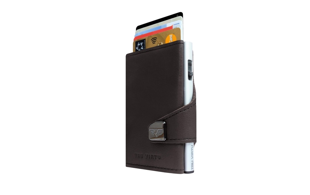 TRU VIRTU Portefeuille Click & Slide Wallet