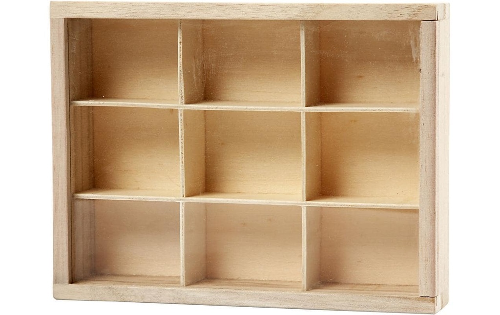 Creativ Company Article en bois Set box 17 x 13 x 3.5 cm