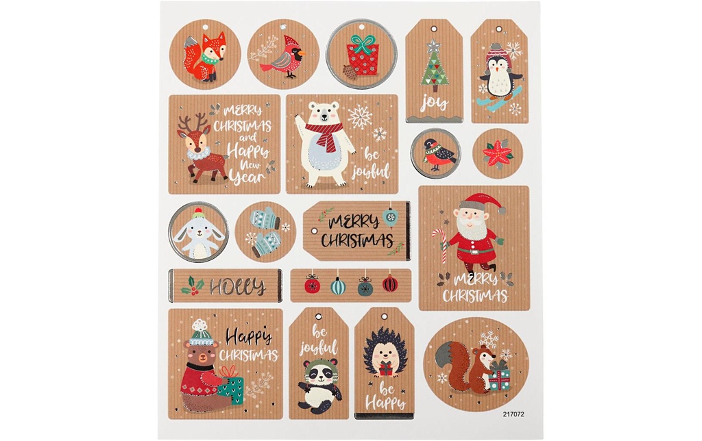 Creativ Company Autocollants de Noël Noël