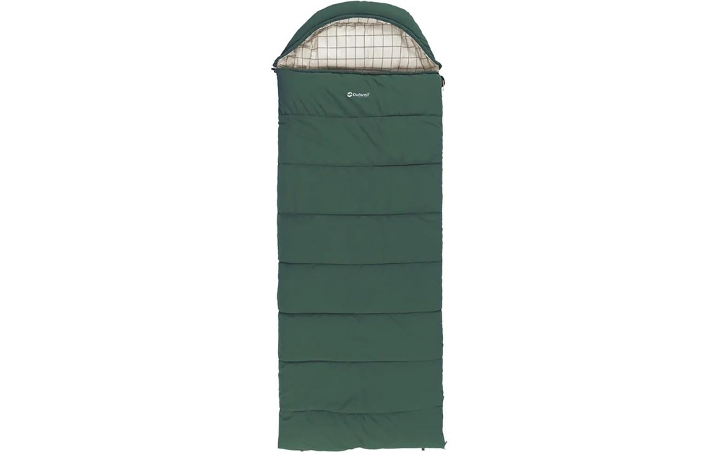 Outwell Sac de couchage Camper Prime – Left zipper Polyester, Vert