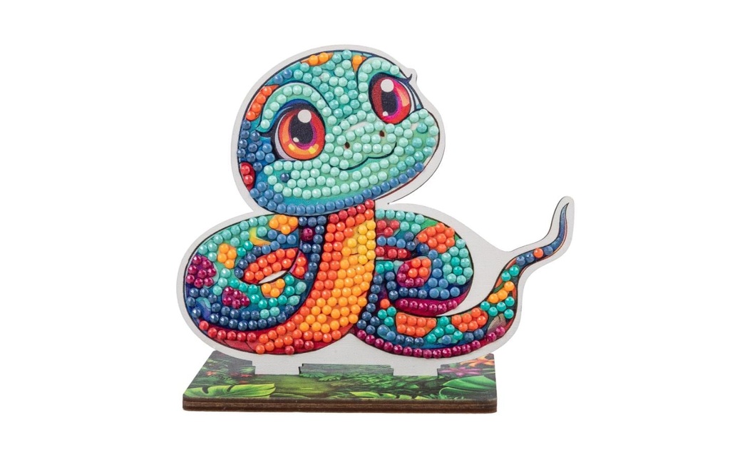 CRAFT Buddy Kits de bricolage Snake Crystal Art Wildlife Buddies