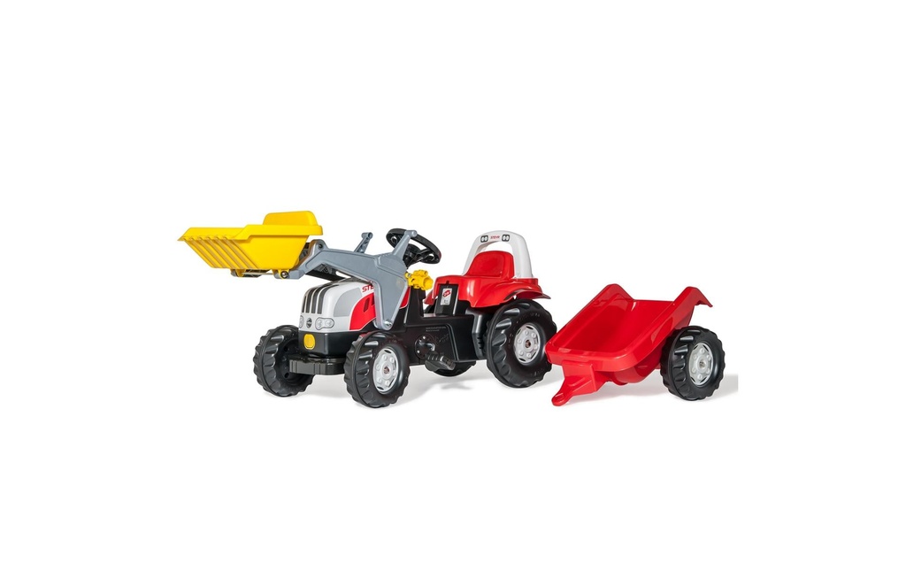 Rolly Toys Véhicule à pédales Kid Steyr 6165 CVT