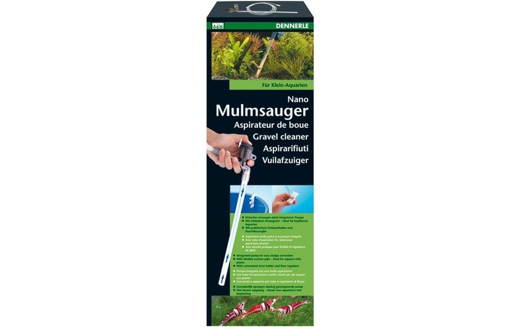 Dennerle Aspirateur à mulch Nano