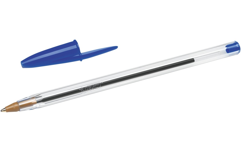 BIC Stylo bille Cristal Original 0,32 mm, Boîte de 150, Bleu