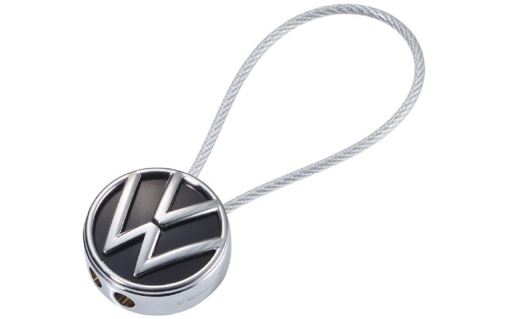 Troika Porte-clés VW Loop noir / argent