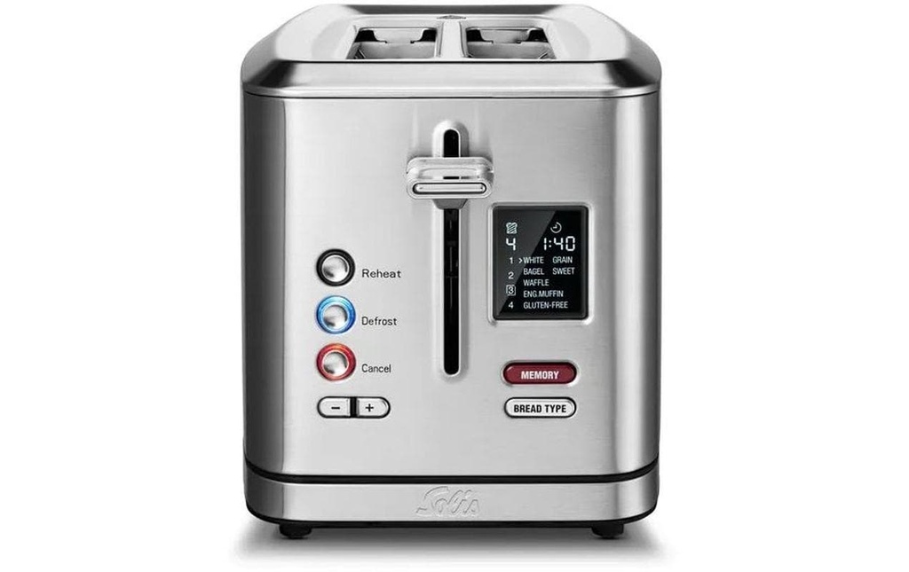 Solis Grille-pain Flex Typ 8004 Argenté