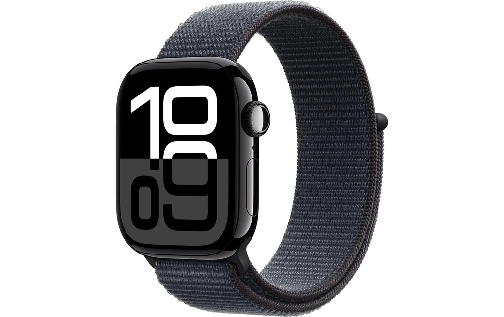 Apple Watch Series 10 42 mm LTE Alu Jet Black Loop