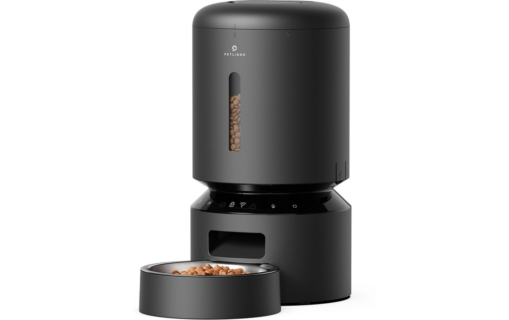 Petlibro Distributeur de nourriture Granary Wifi Feeder, 5 l, noir