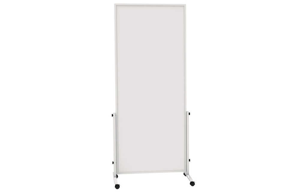 Maul Tableau blanc mobile MAULsolid easy2move 75 cm x 180 cm, blanc