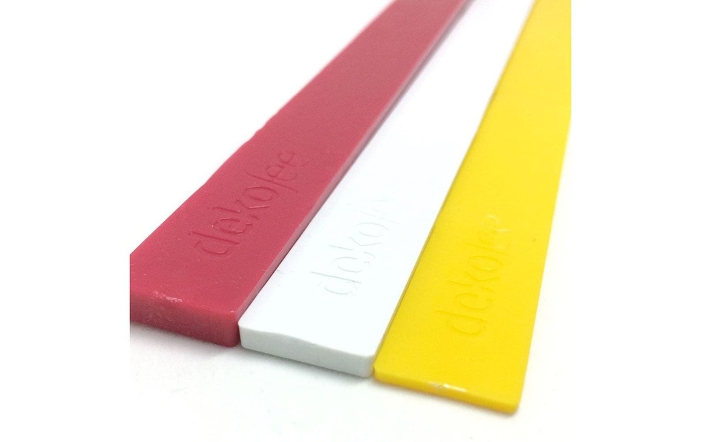 BackshopSchweiz Cylindres de pâte Fée de la déco 1.5 mm/3 mm/5 mm, 3 pièces