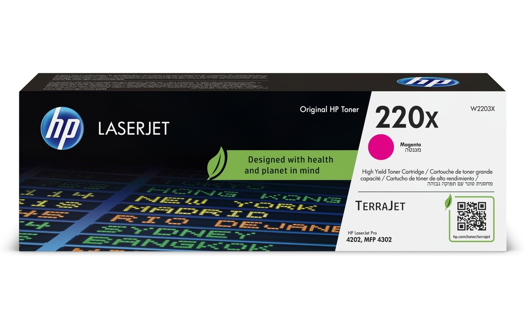 HP Toner N° 220X (W2203X) Magenta