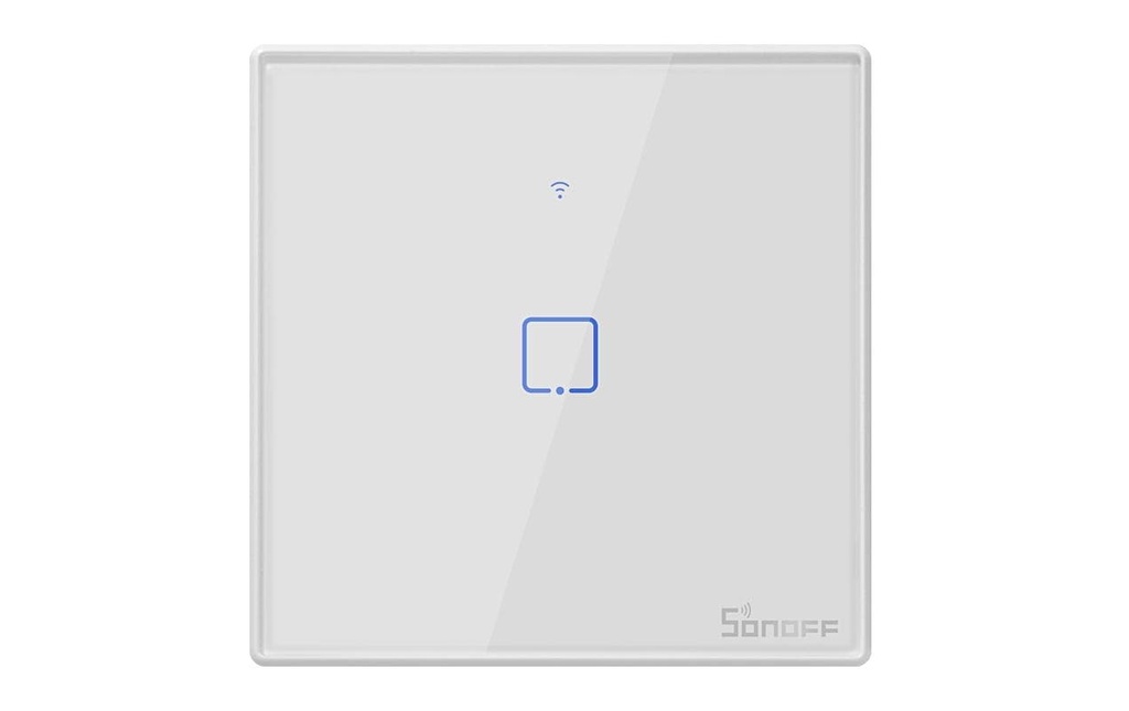 SONOFF Interrupteur d'éclairage T2EU1C-TX WiFi-RF, 1 fois