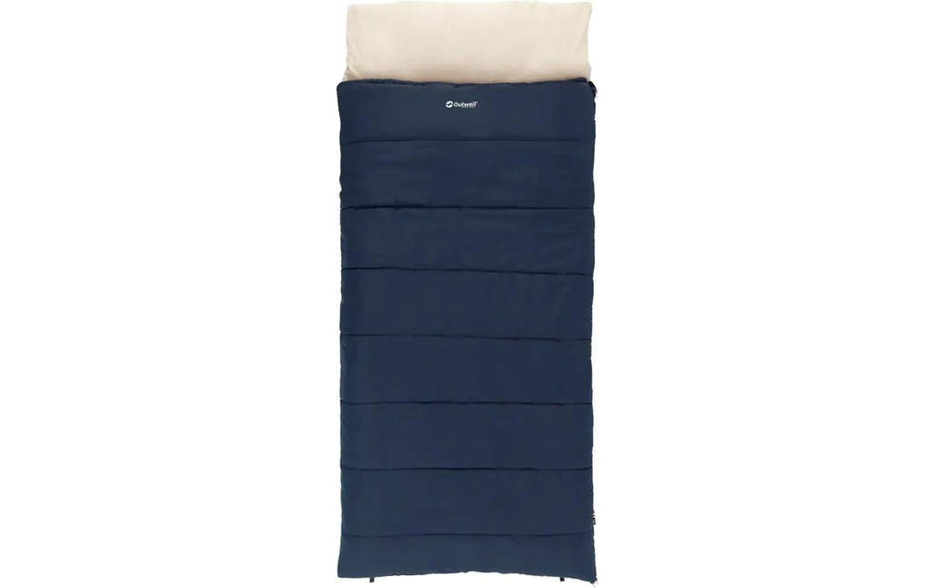 Outwell Sac de couchage Contour Lux XL Polyester, Bleu