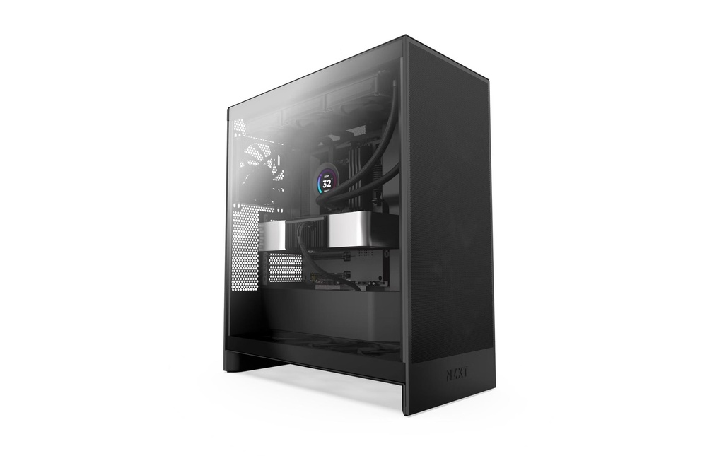 NZXT Boîtier d’ordinateur H7 Flow Noir