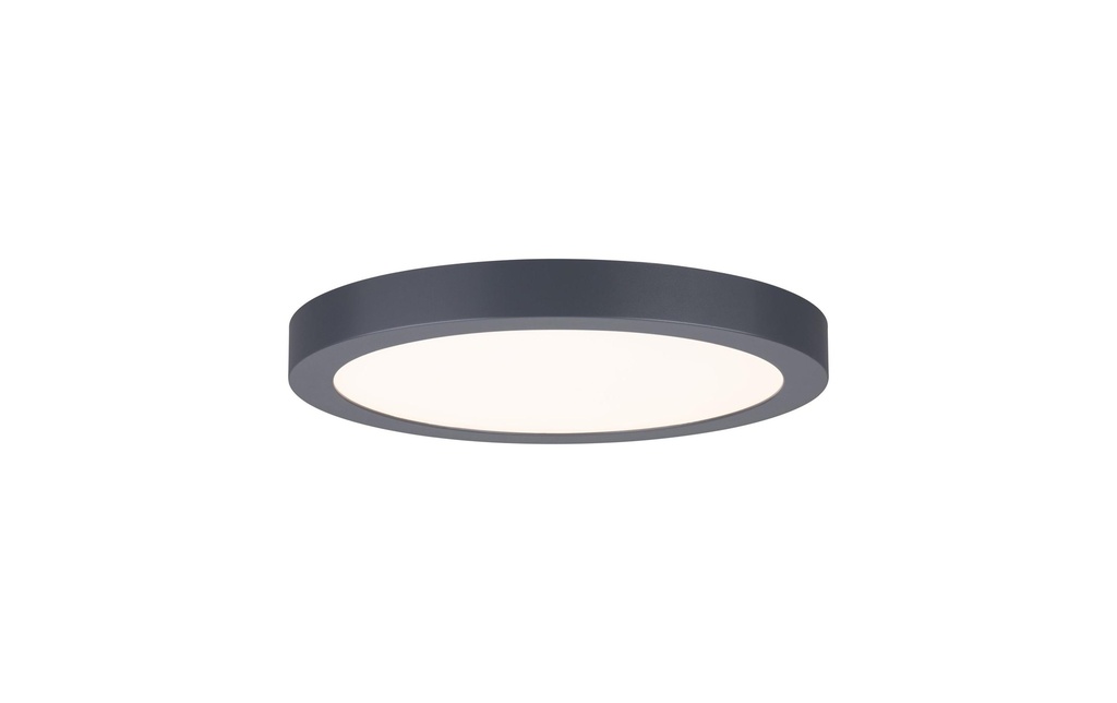 Paulmann Plafonnier Abia 2700 K 300 mm, Gris foncé