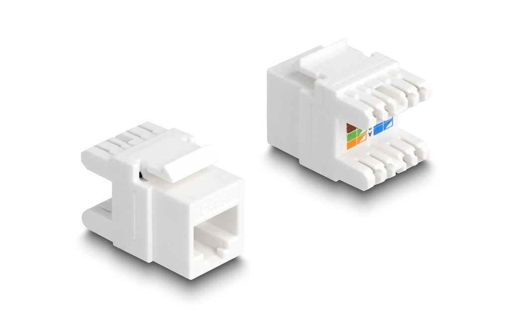 Delock Module Keystone Cat.6A, sans outil, Prise RJ-45, LSA