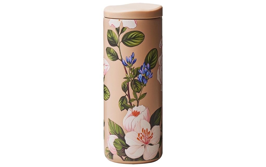 BioLoco Gobelet isotherme Neo-Afternoon table 350 ml, Beige/Multicolore