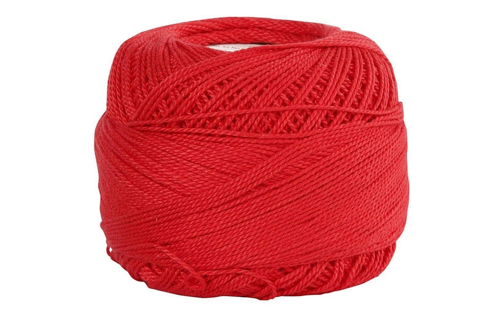 Creativ Company Fil à coudre et à broder Rouge, 20 g