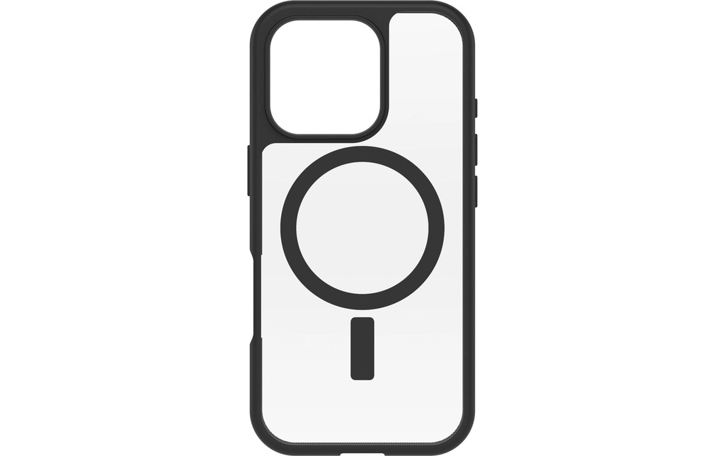 Otterbox Coque arrière React iPhone 16 Pro Transparent/Noir