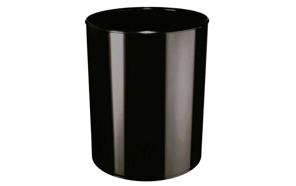 HAN Corbeille à papier Retardateur de flamme, 13 l, noir