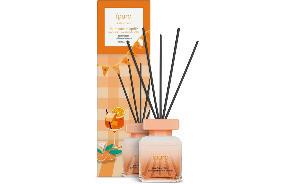 ipuro Bâtonnets parfumés Sunset Spritz 100 ml