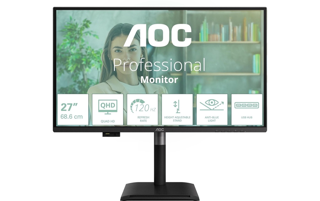 AOC Moniteur Q27P4U 27 , 2560 x 1440 (WQHD)