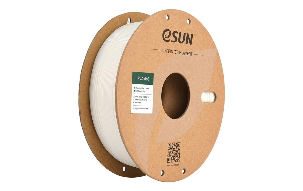 eSun Filament PLA+ HS Blanc 1.75 mm 1 kg