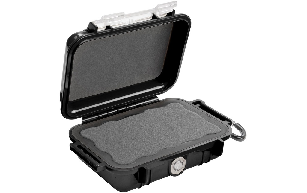 Peli Mallette de protection Micro 1010 sans garniture en mousse, Noir