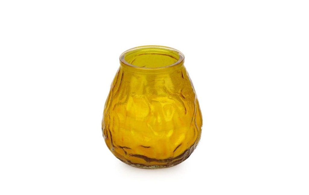 balthasar Bougie de jardin Citronella 10 x 10,5 cm, Jaune