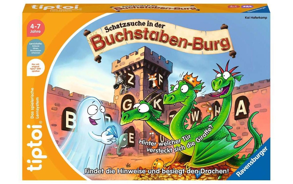 tiptoi Jeu Schatzsuche in der Buchstaben-Burg