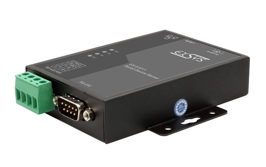 Exsys Serveur d’Appareils sériel EX-61011 1-Port-RS-232/422/485