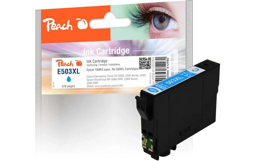 Peach Encre Epson T09R4 No 503XLC Cyan