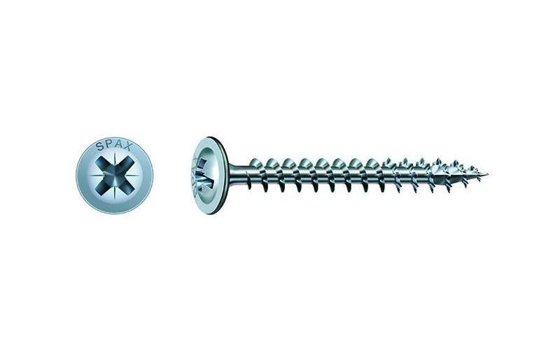 Spax Vis de panneau arrière 4 x 30 mm, 1000 Pièce/s