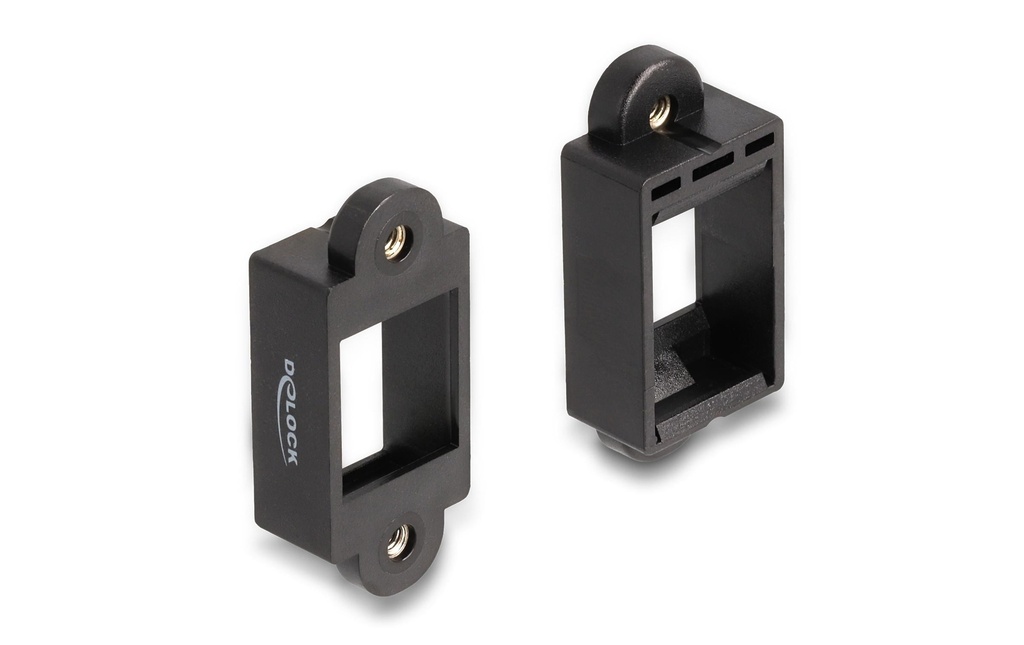 Delock Support Keystone pour installation avec connexion à vis